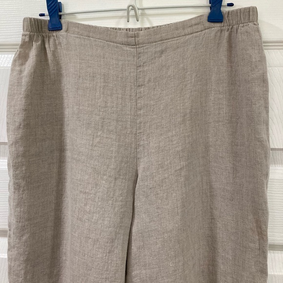 FLAX LINEN Sz S - Picture 3 of 4